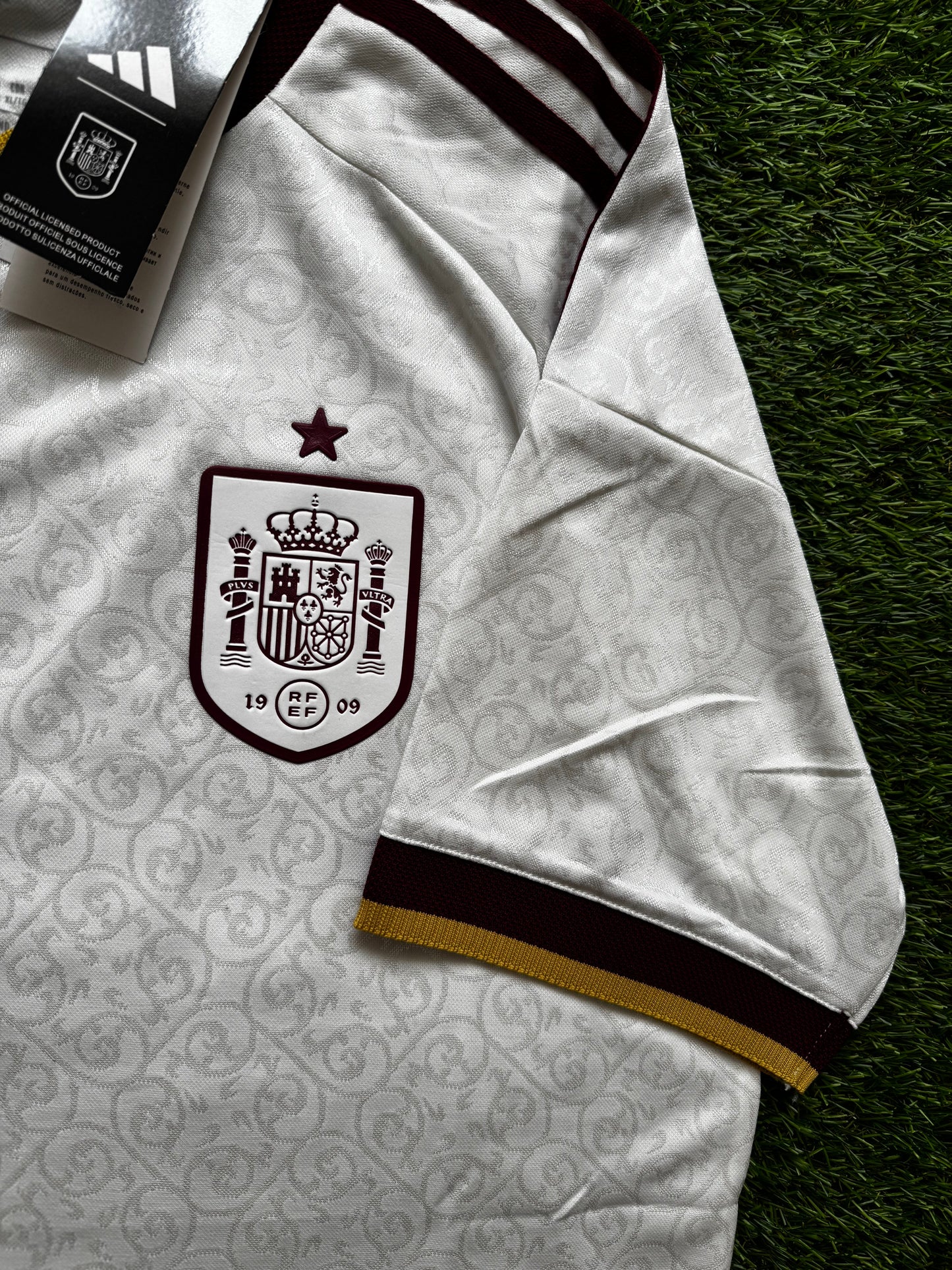 🔥 Espagne 2026 Away Jersey – Maillot Extérieur Blanc Officiel