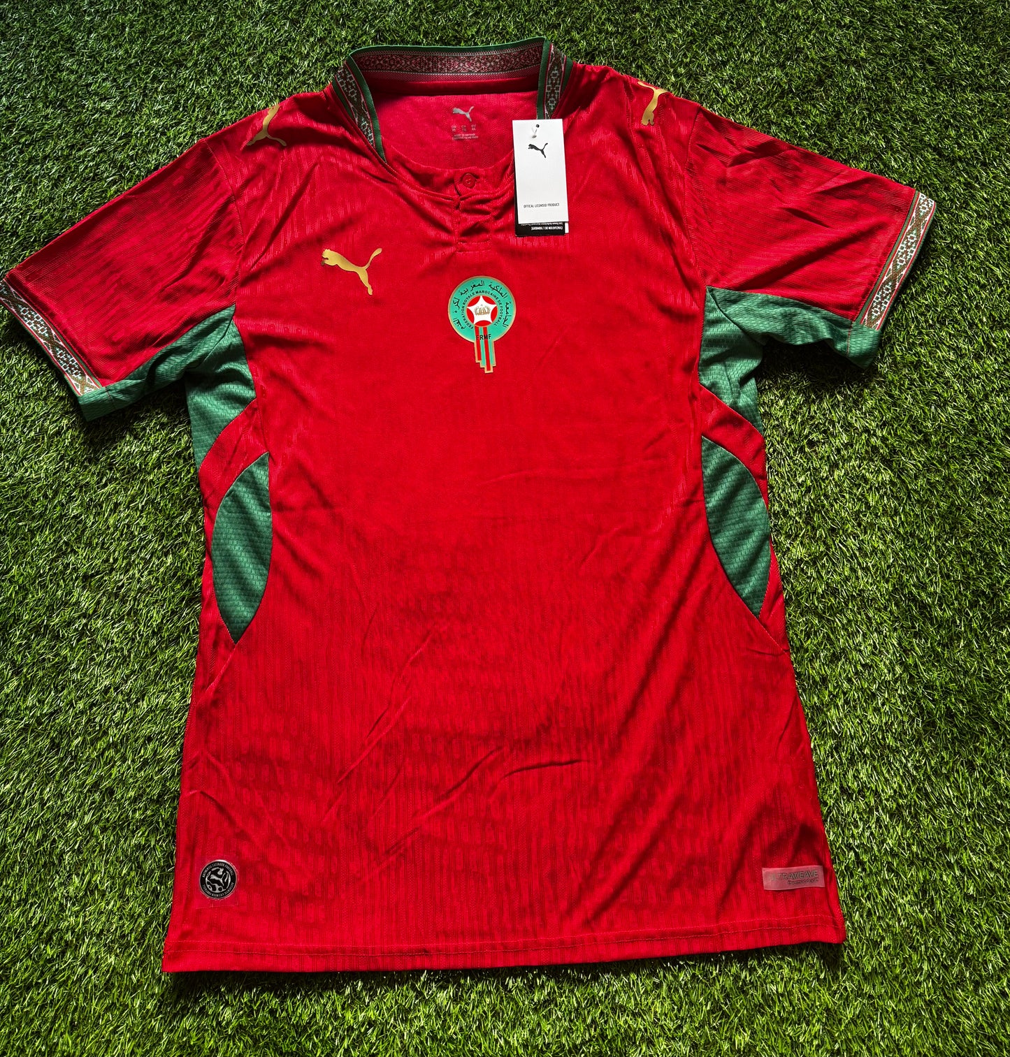 قميص منتخب المغرب الأساسي 2026 – نسخة اللاعبين (Player Version) |  2026 كأس العالم